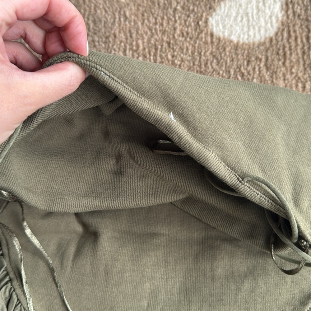 Zara Ribbed Poplin Balloon Dress - Picture 6 of 10